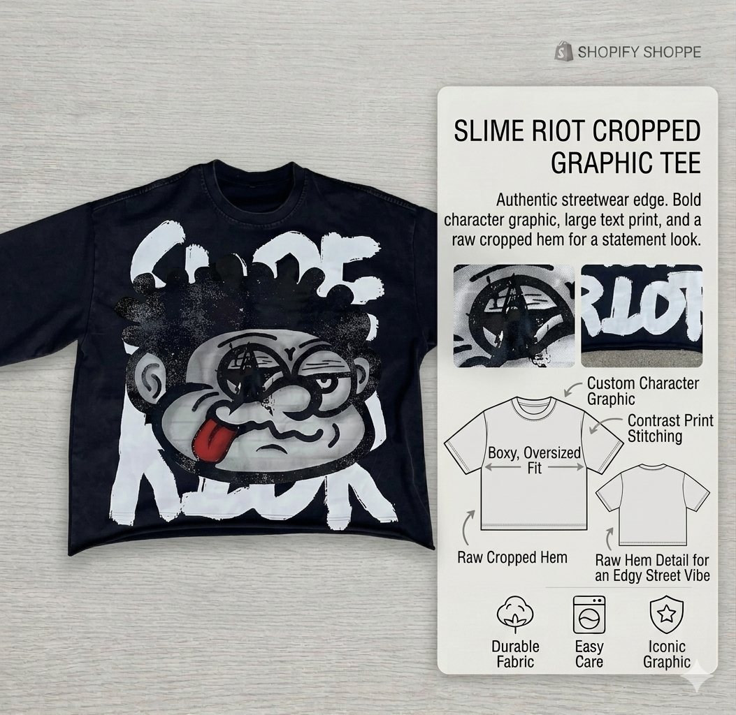 Y2K multi style graphic tee