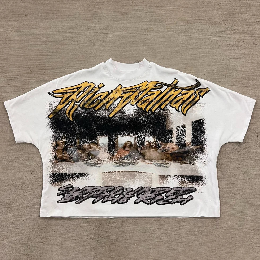 Y2K multi style graphic tee
