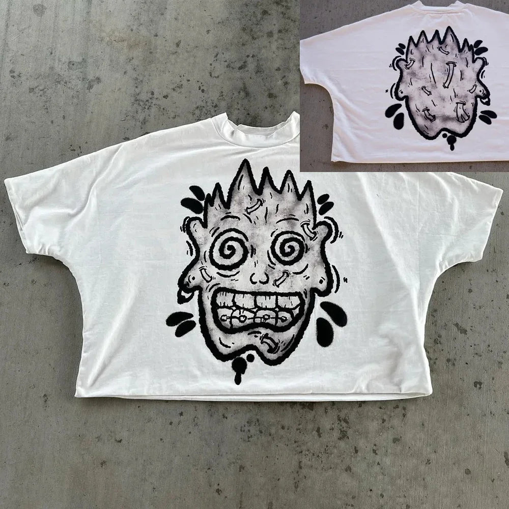 Y2K multi style graphic tee