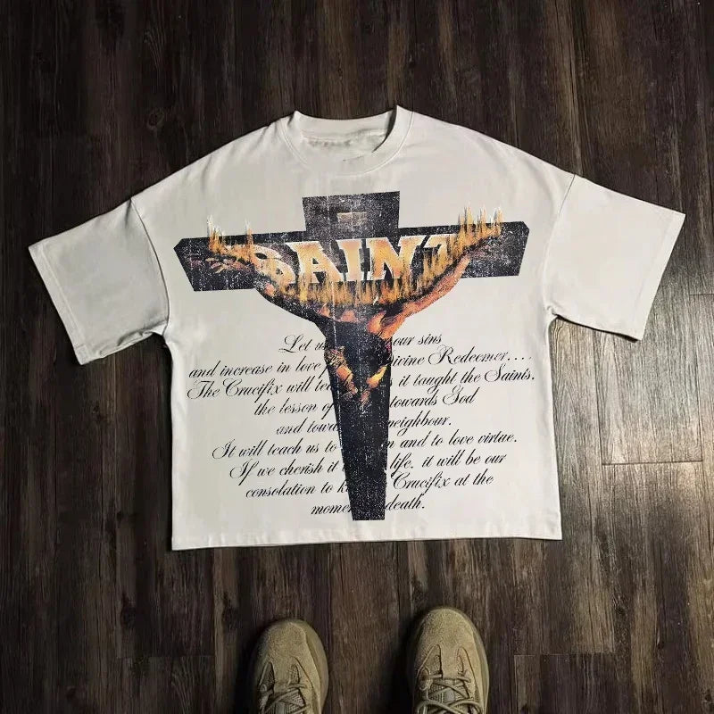 Y2K multi style graphic tee
