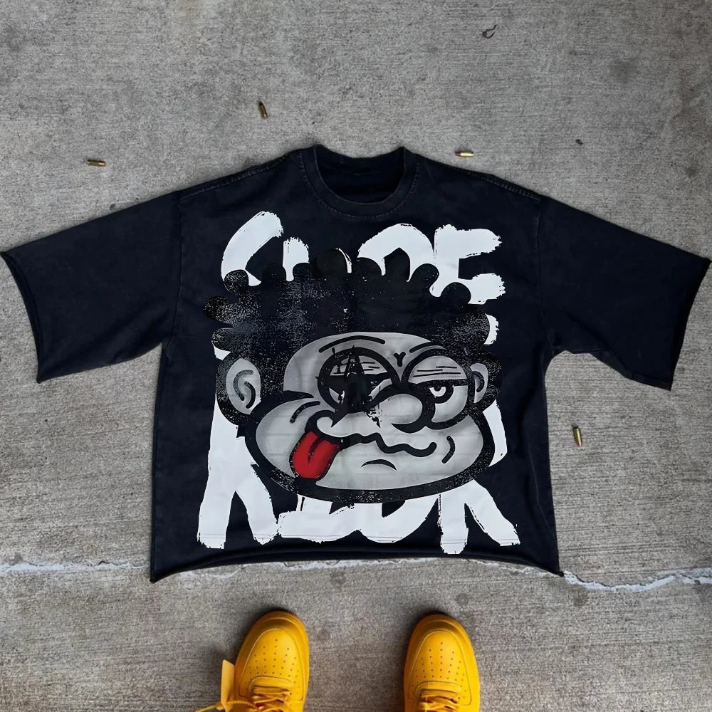 Y2K multi style graphic tee