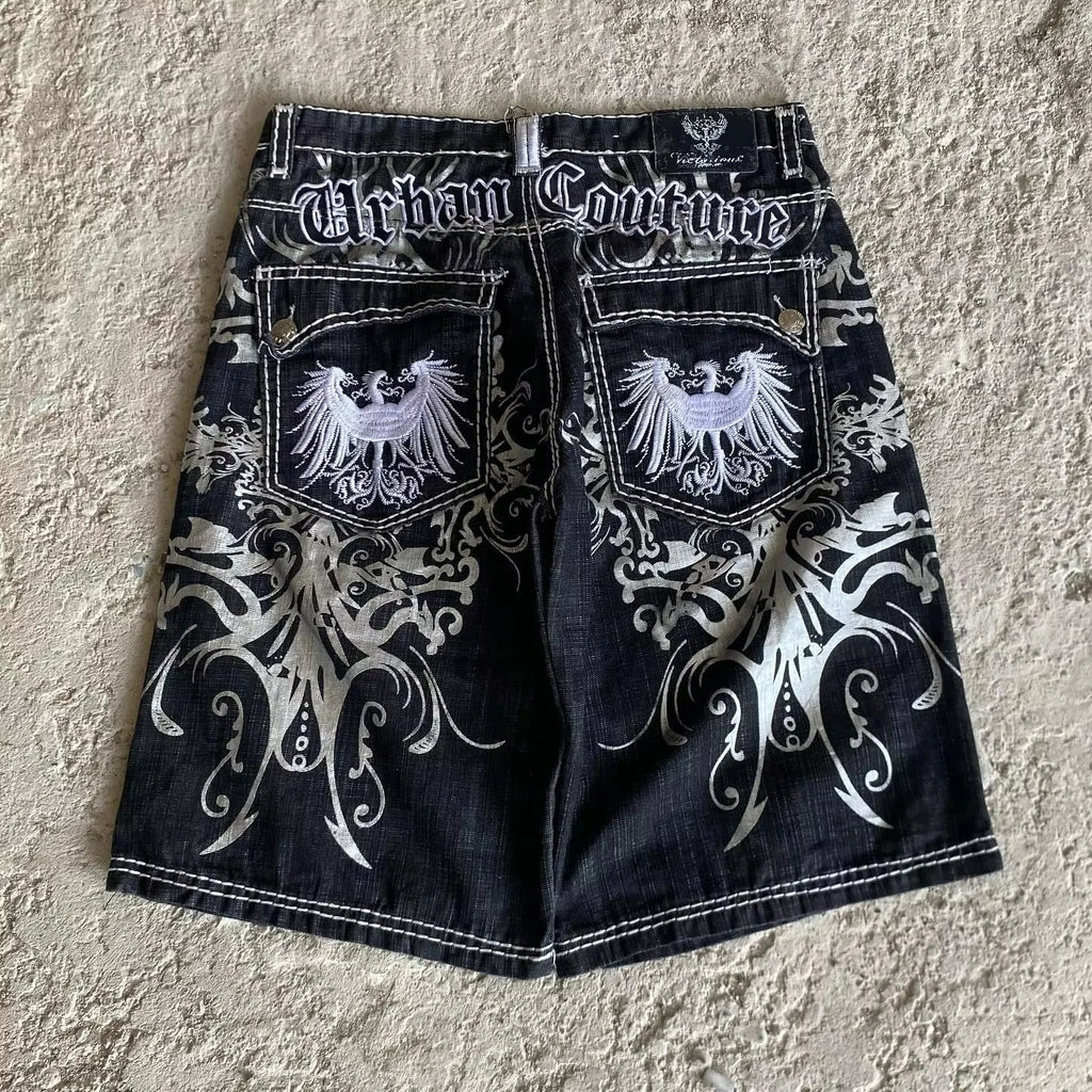 Y2K baggy Denim jorts