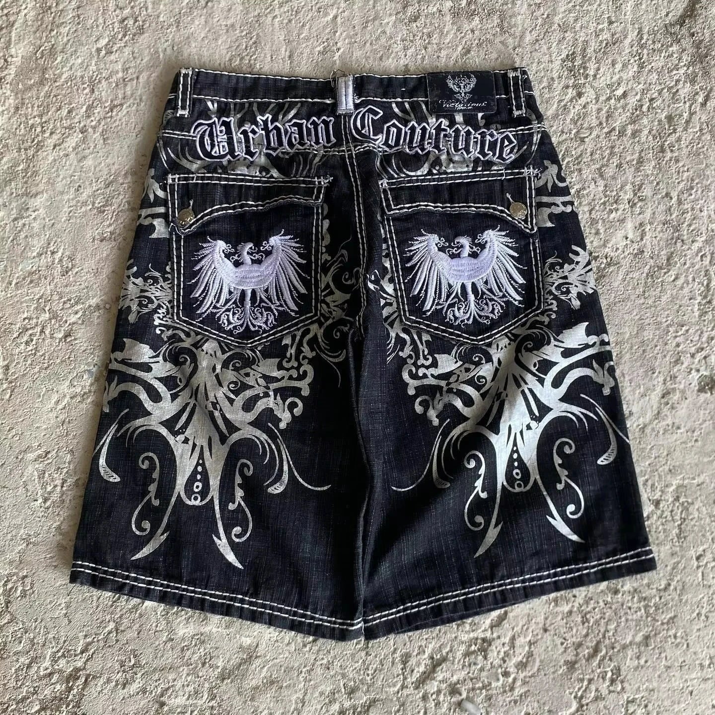 Y2K baggy Denim jorts