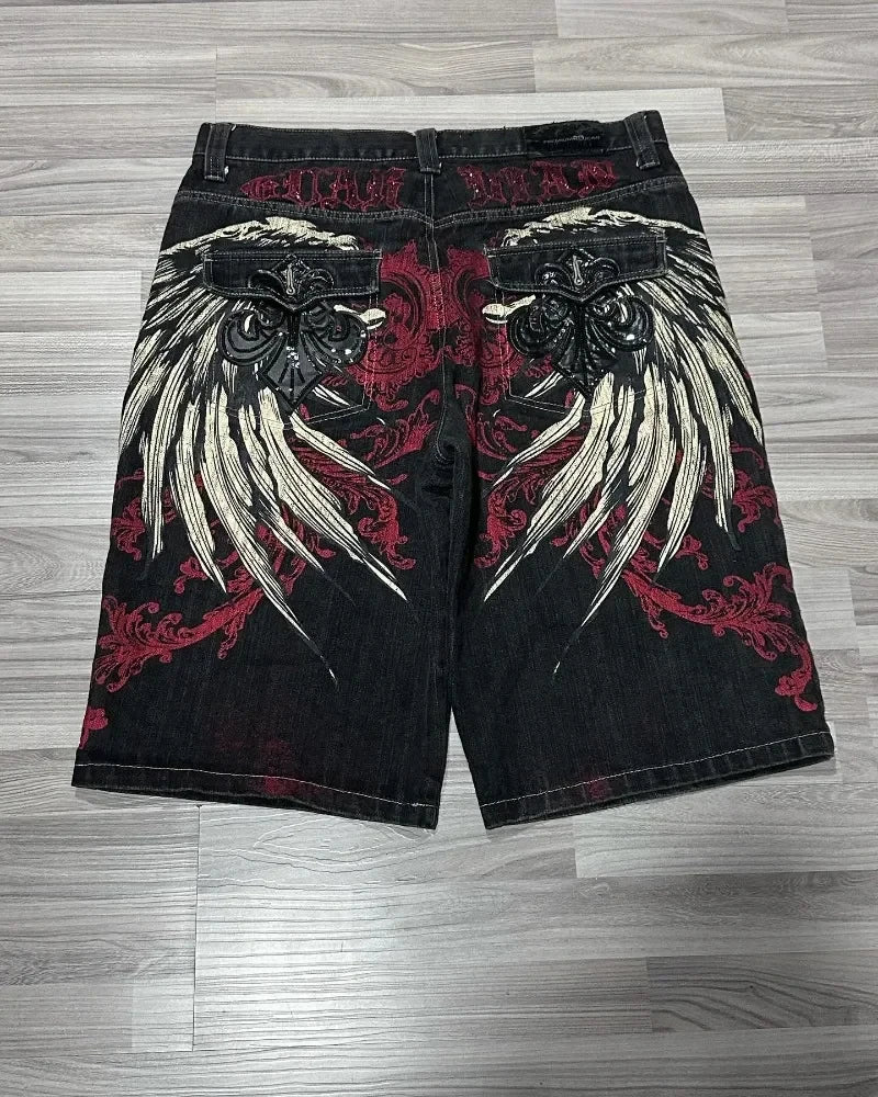 Y2K baggy Denim jorts